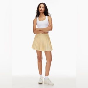 Aritzia TNAMOVE Tennis Mini Pleated Skirt